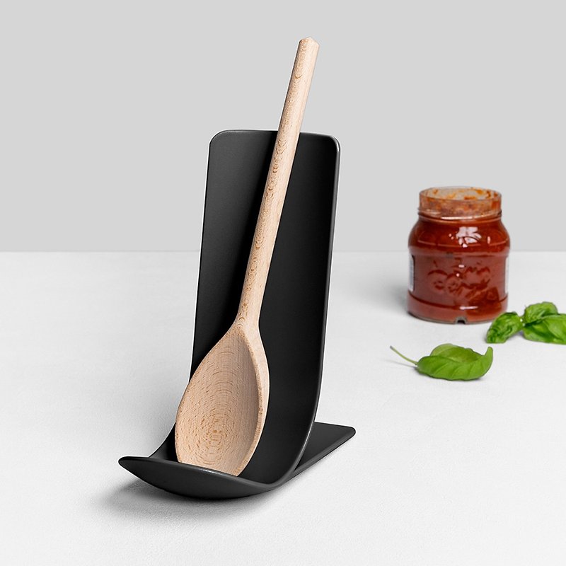 Italian Blim Plus STAND spoon holder - multiple colors available - Storage - Plastic Black