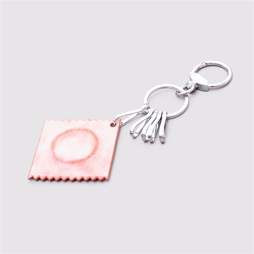 LEATHER CONDOM KEYRING | SKIN ONLINE STORE