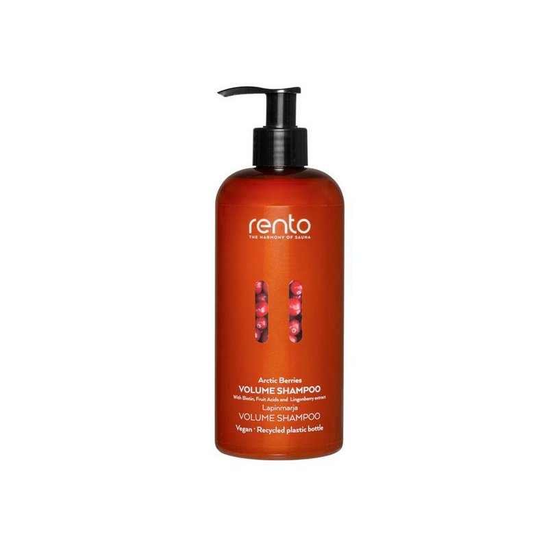 【rento】Volume Shampoo 400ml Arctic Berry - Shampoos - Concentrate & Extracts 