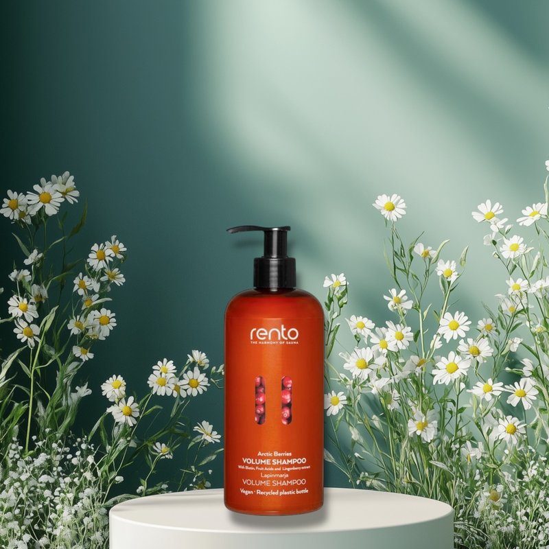 rento 豐盈洗髮露 400ml/北極莓果 - 洗髮精/餅/皂 - 濃縮/萃取物 