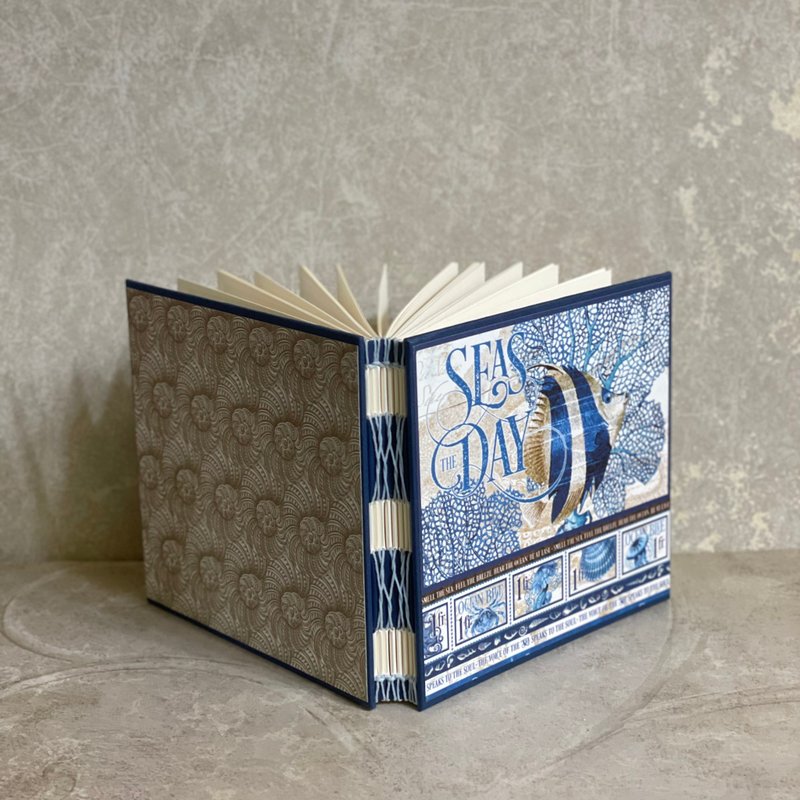 Underwater World French Handmade Book - Notebooks & Journals - Paper 