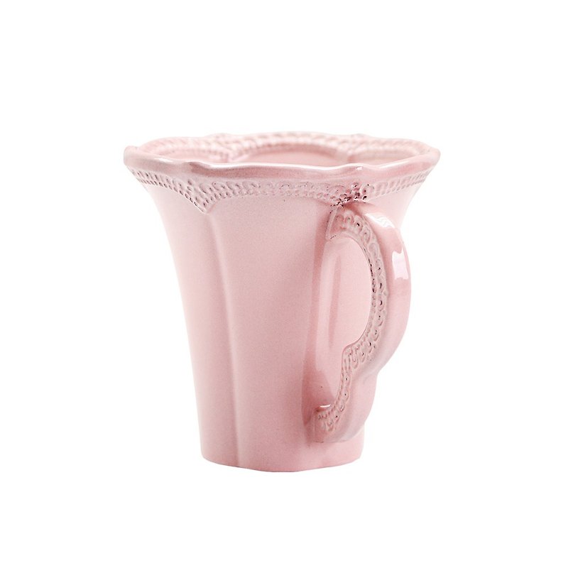 MERLETTO - 10,5 OZ MUG (PINK) - Mugs - Pottery Pink
