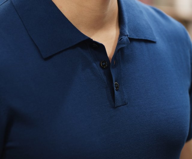 sapphire blue polo