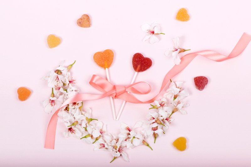 DULCET   50 Love-Fruitpop - เค้กและของหวาน - อาหารสด หลากหลายสี