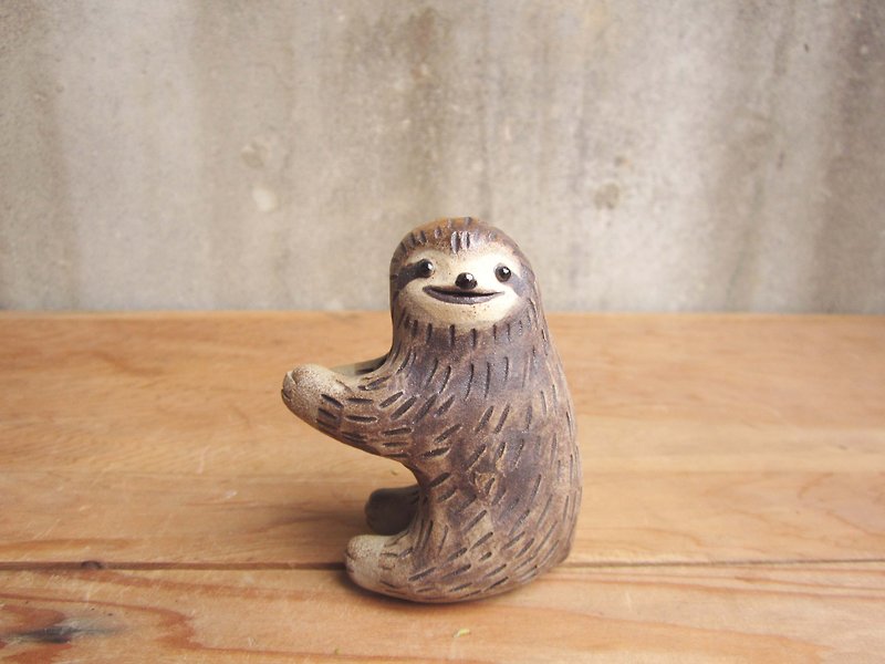 Sloth Hug I - Items for Display - Pottery 