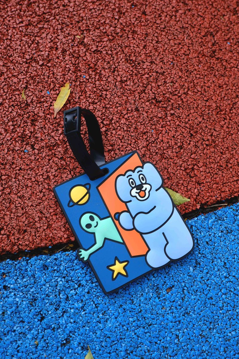 餃貓FAMILY - 任意門行李吊牌 - 行李吊牌 - 橡膠 多色