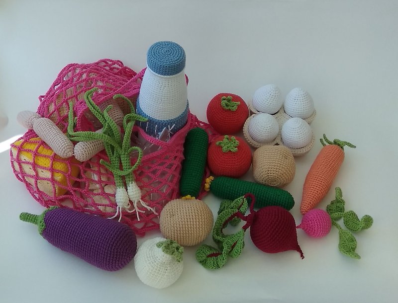 Set play Food, vegetable toy - Kids' Toys - Cotton & Hemp 