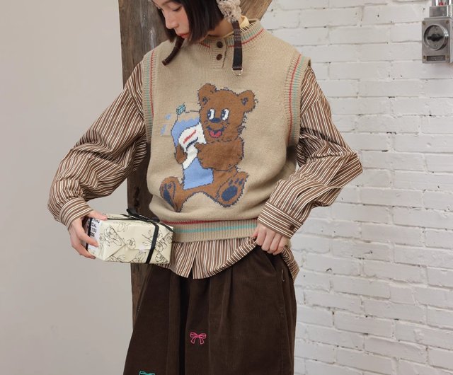 Teddy bear hot sale sweater women's