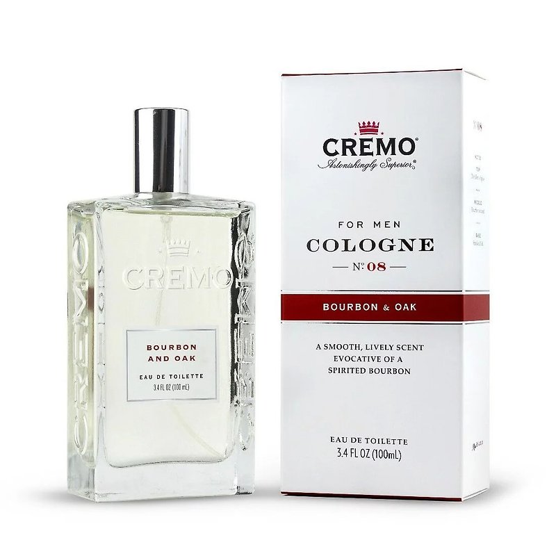 Cremo - Bourbon Oak Barrel Men's Perfume/Men's Fragrance for Boys/Men's Fragrance - Perfumes & Balms - Other Materials 