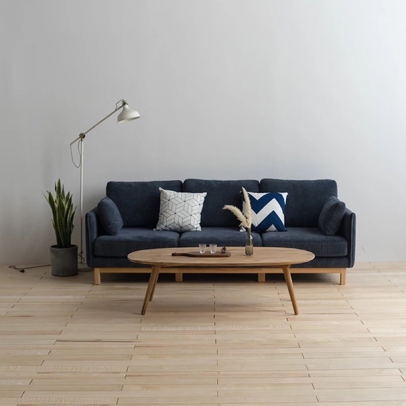 Lushan Work Cloth Sofa Detachable Elm Back Lushan Work Cloth Sofa Detachable Elm Back Triple Quadruple Chaise Lounge Xishanwork Chairs Sofas I