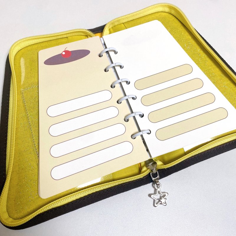 Pudding Diary Refill Inner Paper - Pudding TO DO - Notebooks & Journals - Paper Yellow