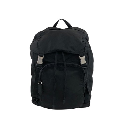 日本直送 名牌中古包 】PRADA プラダ バックパック ブラック