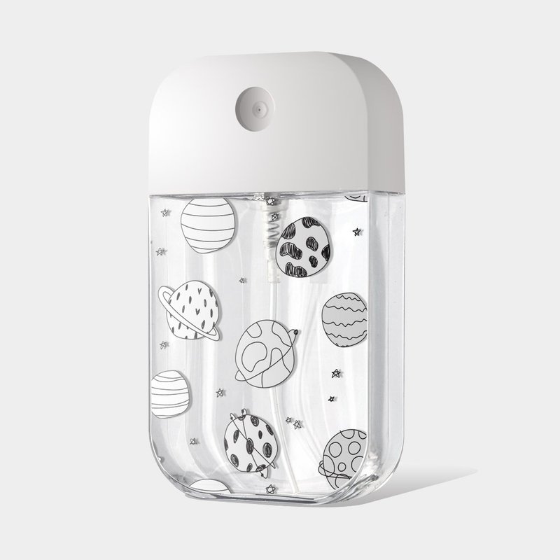 宇宙星球 酒精瓶 防疫用品 收納 分裝 卡片式 PU106 - 居家收納/收納盒/儲物盒 - 塑膠 透明