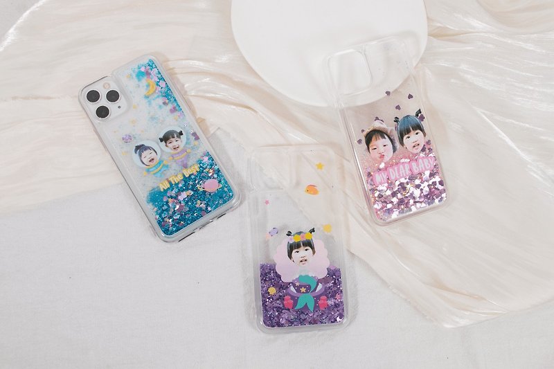 Customized quicksand phone case - Phone Cases - Plastic 