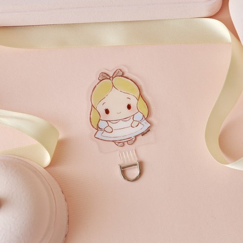 TOYSELECT Disney Ufufy系列-愛麗絲款手機掛片/夾片