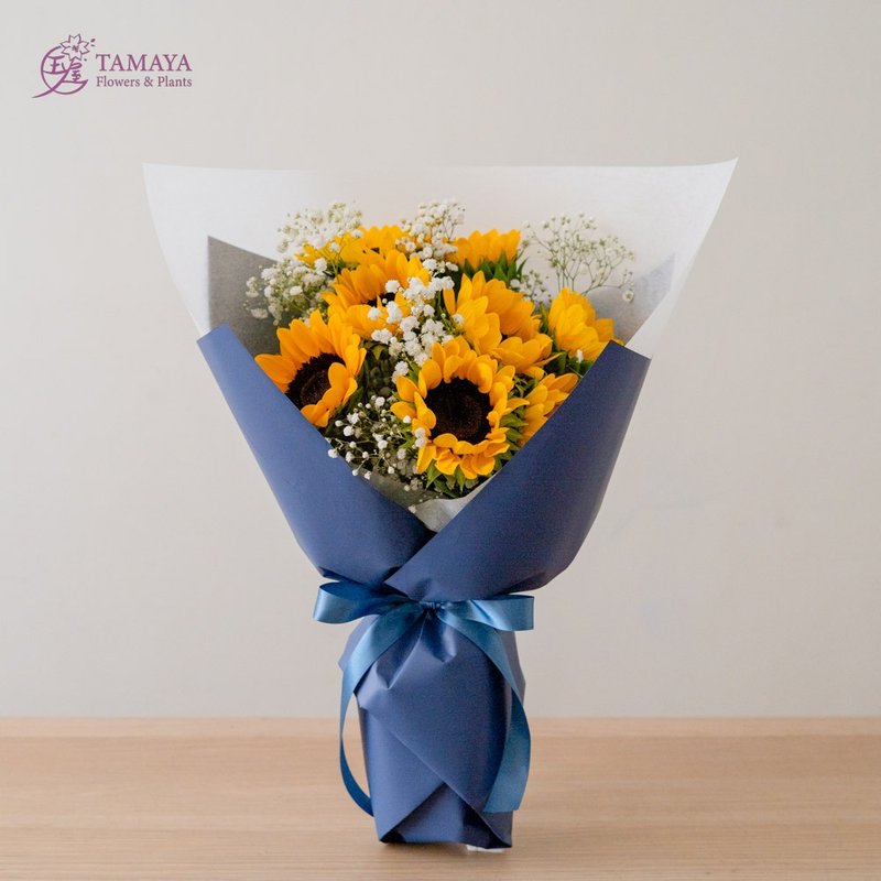 晴日和 | 遼闊藍花束 - 盆栽/植栽 - 植物．花 藍色