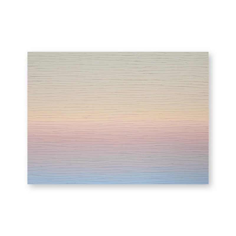 夕暮れの景色 絵画 アート グラデーション 壁掛け - 海報/掛畫/掛布 - 壓克力 粉紅色