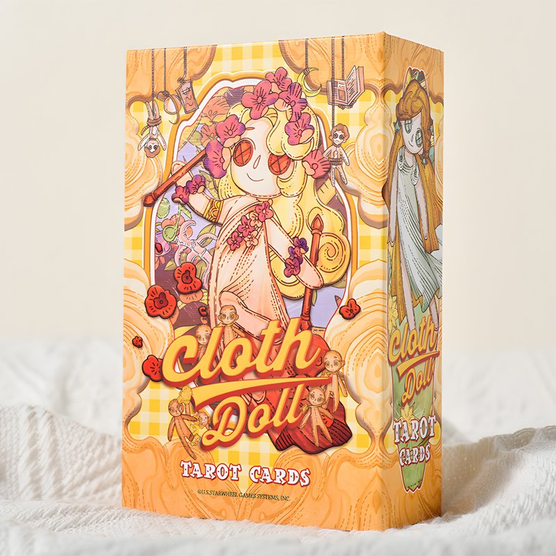 Cloth Doll Tarot Deck Dreamy Storybook Oracle Soft Surreal Fantasy Cards - Board Games & Toys - Paper Multicolor