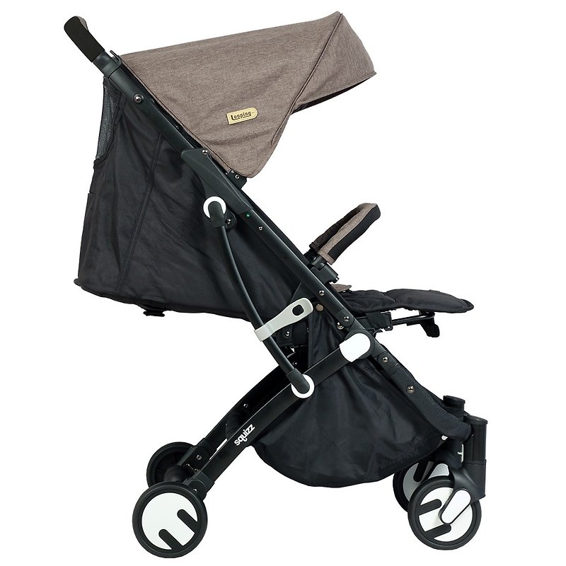Looping Squizz3 Luggage Stroller| Khaki(boardable + free rain cover & storage bag) - Strollers - Other Materials 