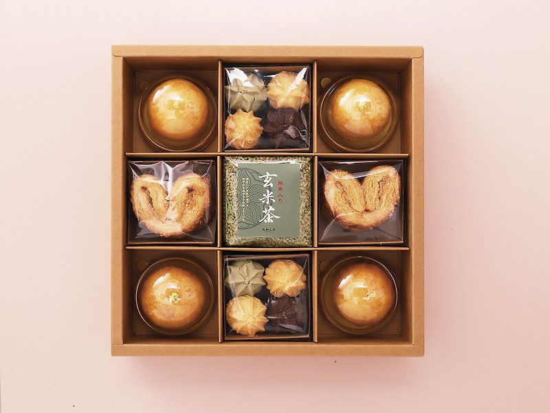 Top-quality Jiugongge foreign confectionery gift box-Japanese style furoshiki - คุกกี้ - วัสดุอื่นๆ 