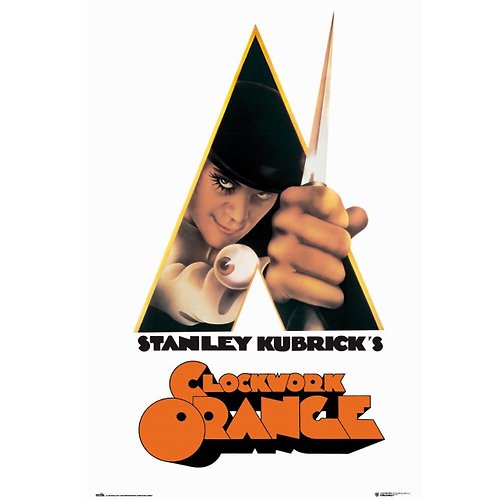Dope 私貨 【發條橘子】A Clockwork Orange 史丹利庫柏力克 進口電影海報