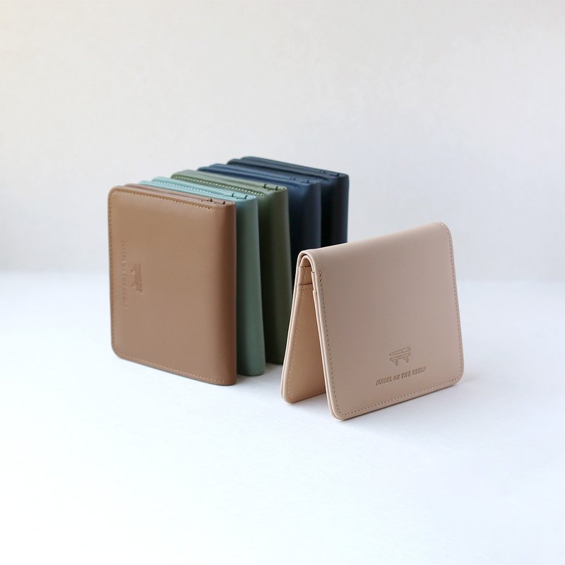 pinsel mini wallet : toasted almond - Wallets - Genuine Leather 