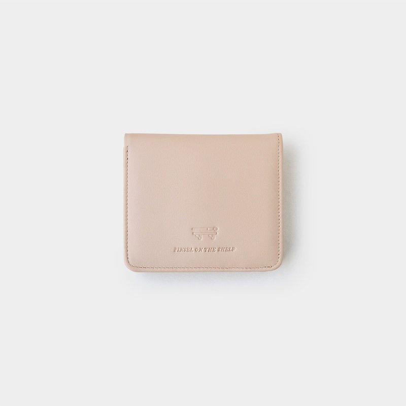 pinsel mini wallet : toasted almond - 皮夾/長短夾/錢包 - 真皮 