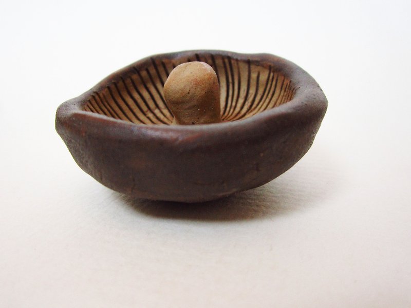 陶 花瓶/花器 - 香菇筷架