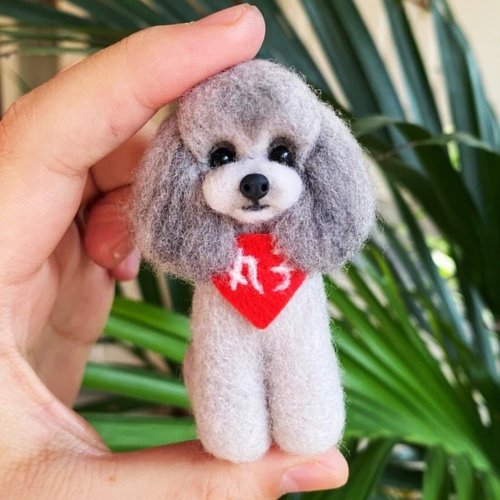LifeXtyle 樂活式 貓逼真貴賓犬羊毛氈寵物娃娃定製複刻狗狗貓咪毛小孩公仔