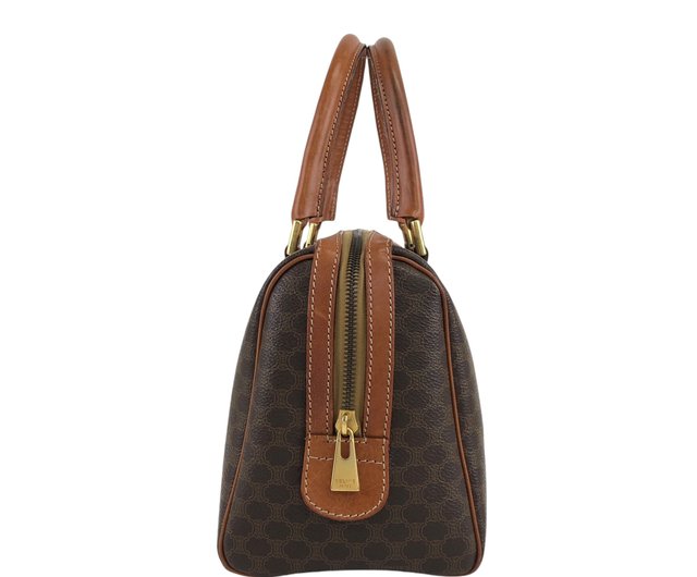 セリーヌ ヴィンテージ マカダム ミニボストン ハンドバッグ ブラウン 楽天市場】【美品】セリーヌ CELINE ヴィンテージ マカダム ミニ