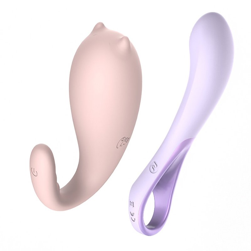 SISTALK 小怪獸1X惡魔先生+赫茲少女指潮筆 - 情趣用品 - 其他材質 