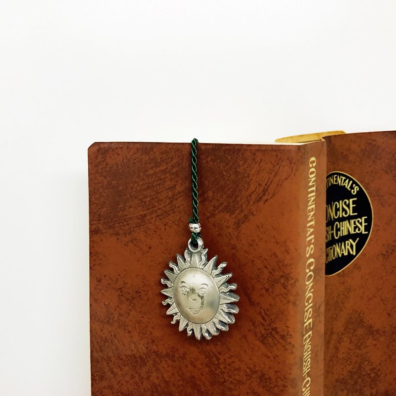 Classic Handmade Bookmark/ Sun - ที่คั่นหนังสือ - โลหะ สีเงิน