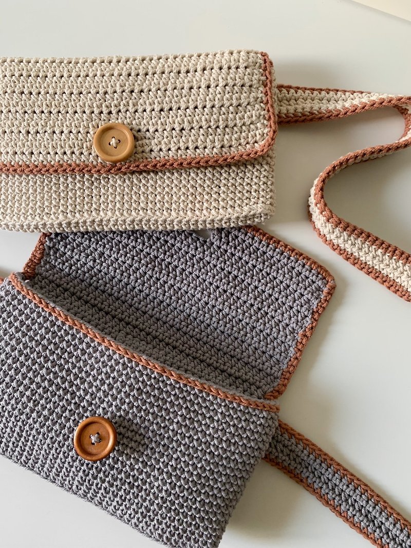 handmade belt bag and cross body bag - Clutch Bags - Cotton & Hemp 