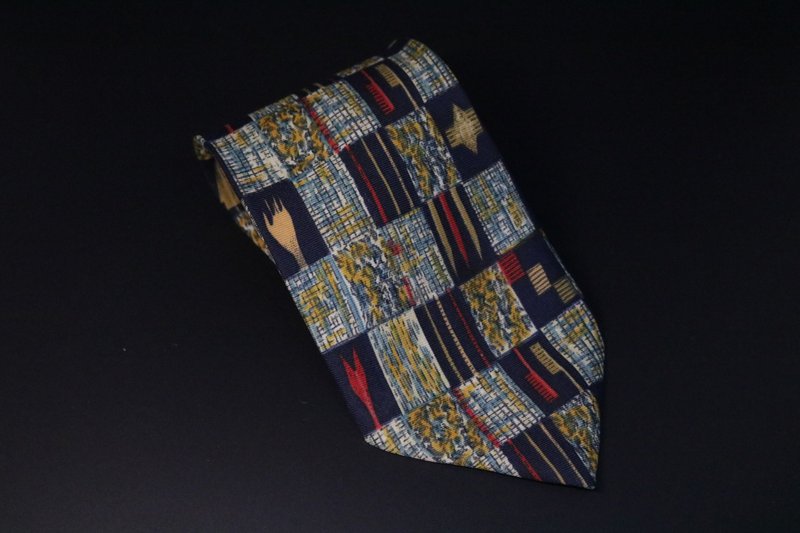 Baroque style tie, elegant and soft silk tie - Ties & Tie Clips - Silk Multicolor