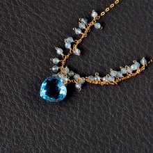 希少・オリーブなペリドットカボションSV925ネックレス【Pio by Parakee】peridot necklace - 設計館Pio by  Parakee 項鍊- Pinkoi