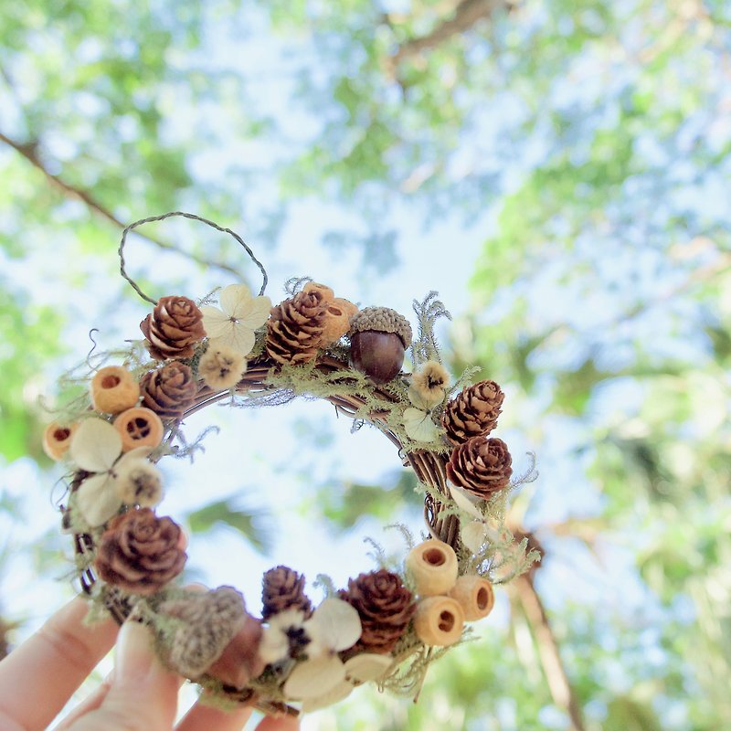 Small dried fruit wreath - Dried Flowers & Bouquets - Plants & Flowers Brown