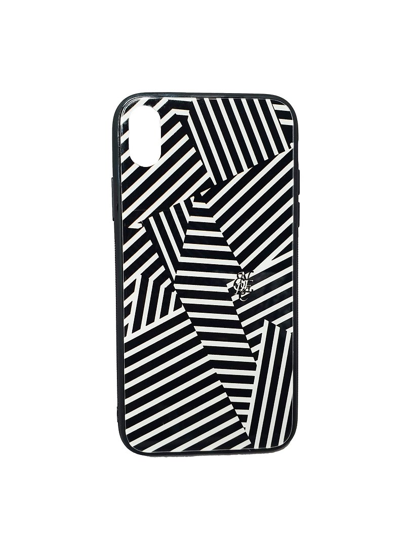 Ardennes forest camouflage tempered glass mobile phone case iPhone/SAMAUNG/OPPO/HUAWEI - เคส/ซองมือถือ - ซิลิคอน ขาว