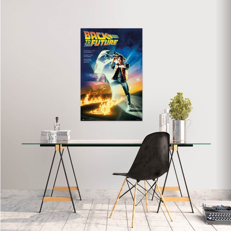 【回到未來】 Back To  The Future 進口電影海報 - 海報/掛畫/掛布 - 其他材質 多色