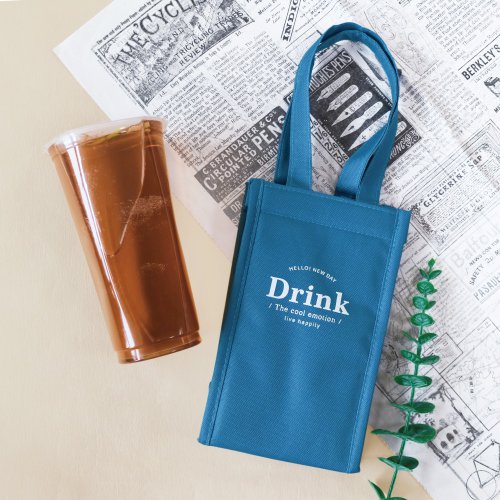 Ching Ching X Keep A Notebook 寫筆記 Ching Ching X 簡單生活系列 CBG-549 Drink簡約保冷飲料提袋
