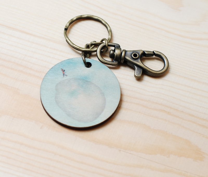 Key ring - after understanding - Keychains - Wood Brown