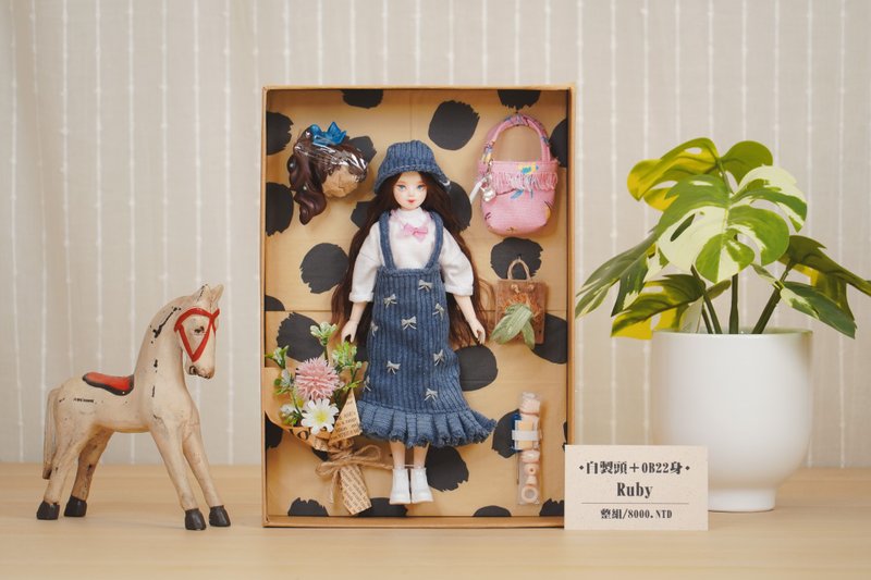 Anna-Queen / 自製娃頭Ruby+OB22身體 / 現貨販售 - 公仔/玩偶 - 樹脂 