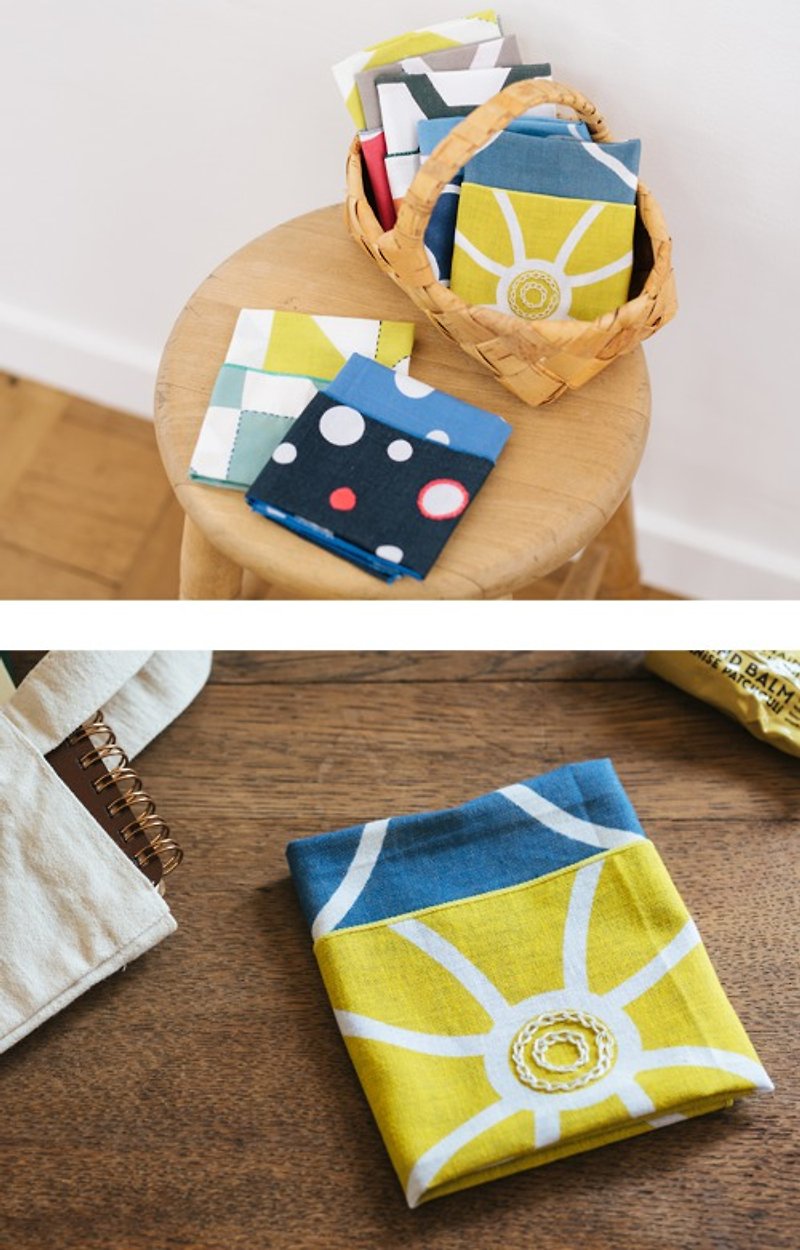 Handkerchief Handkerchief Kasane's Color ~ Starry Night ~ - Other - Other Materials 