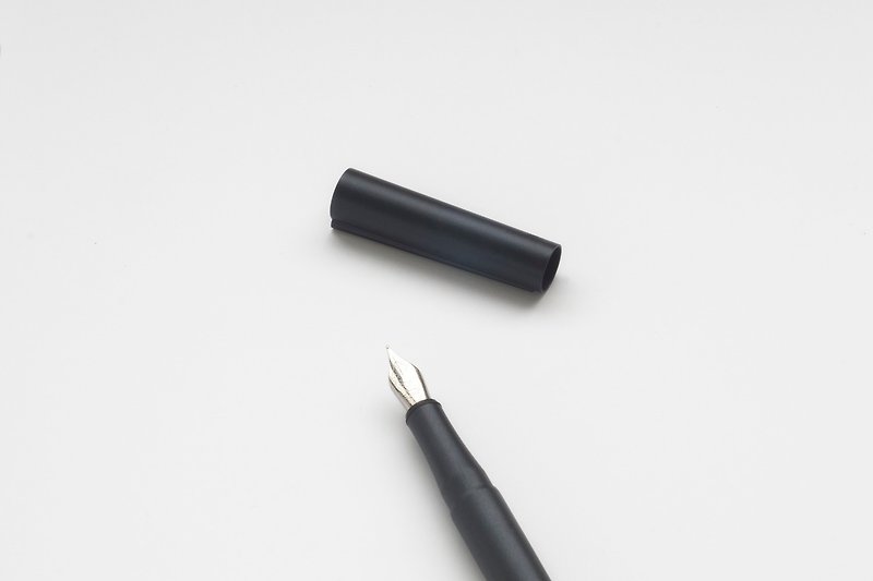ORIGIN: Fountain Pen (Inky Black) - Fountain Pens - Aluminum Alloy Black