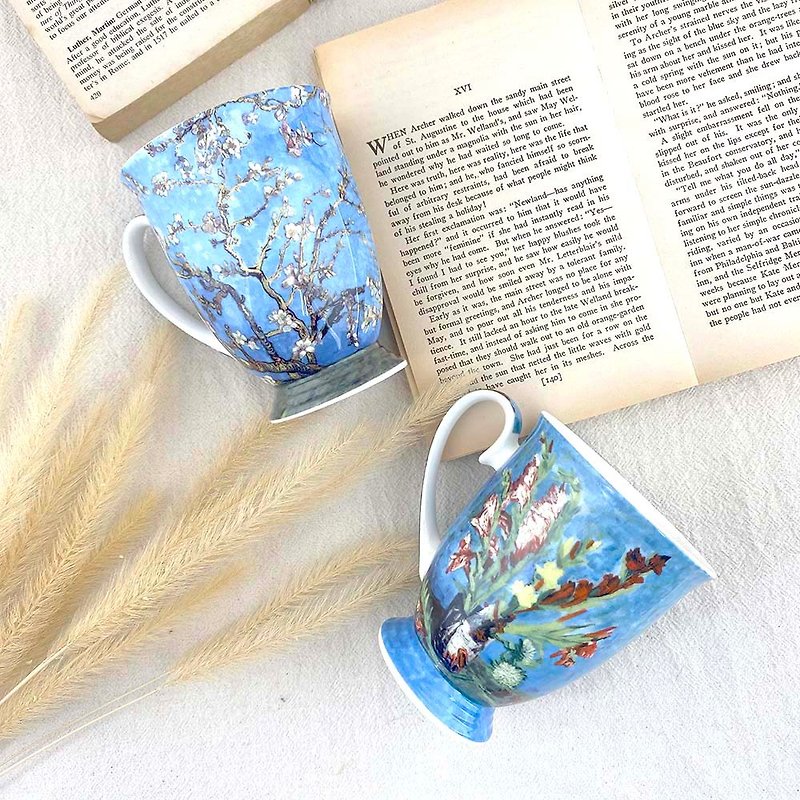 Famous painting bone china royal cup - Cups - Porcelain Multicolor