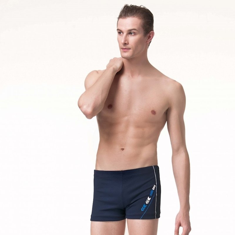 MIT 四角泳褲 SPA 泡湯專用 - 男裝泳褲 - 聚酯纖維 多色