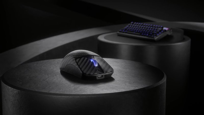 ASUS 華碩 ROG Harpe Ace Extreme 無線滑鼠 - 電腦配件 - 碳纖維 