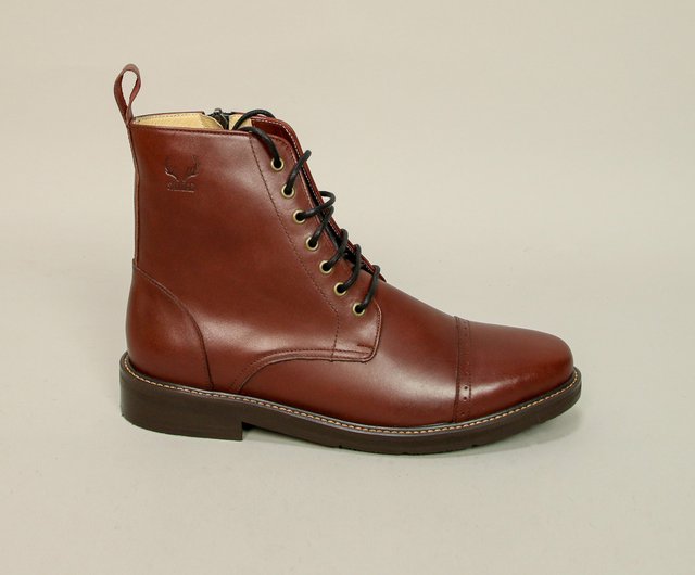 Air force boots burgundy sale