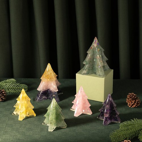 SIO Crystal希奧水晶 【魔法能量擺件】魔法聖誕樹-多款可選