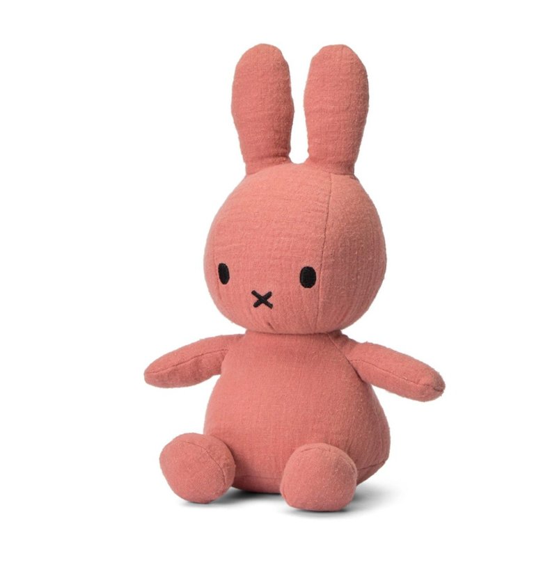 Miffy 米飛兒柔軟粉紅色公仔 - 寶寶/兒童玩具/玩偶 - 棉．麻 多色