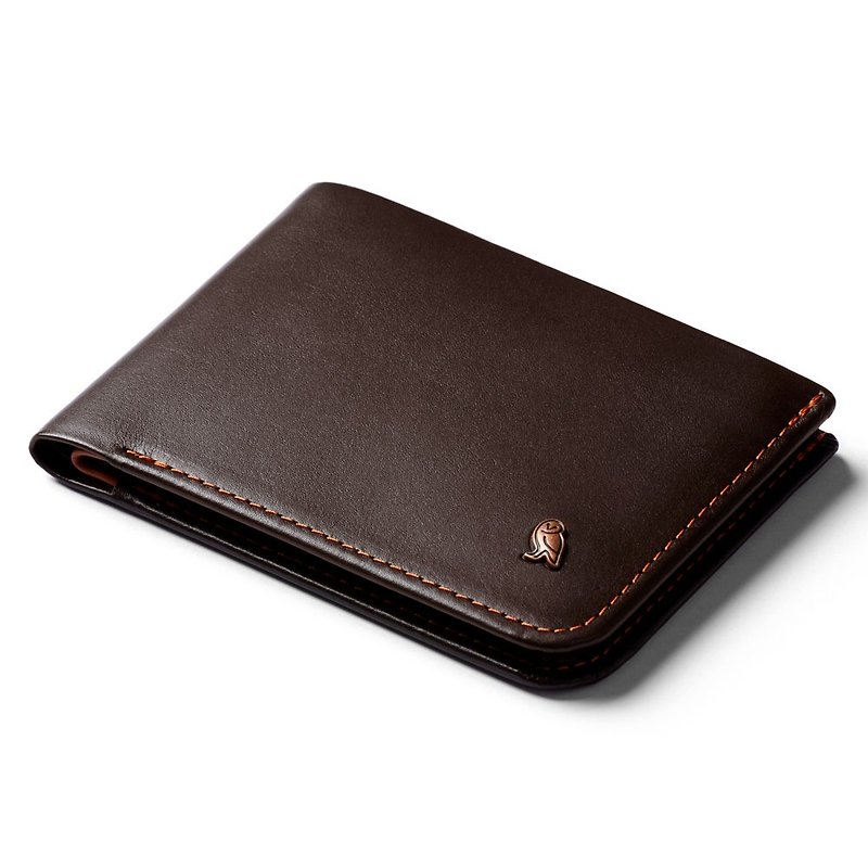 Hide & Seek Wallet Classic Horizontal Leather Wallet (RFID) Java - กระเป๋าสตางค์ - หนังแท้ สีนำ้ตาล